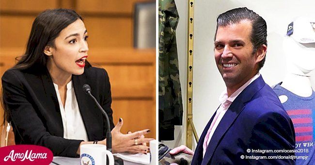 Donald Trump Jr. mocked Alexandria Ocasio-Cortez on his Instagram