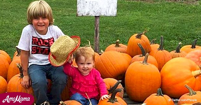 6-year-old boy with diabetes sells pumpkins to get a service dog