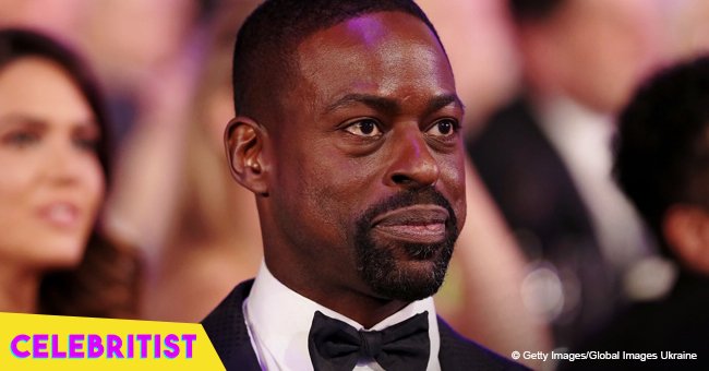 Sterling K Brown's beautiful wife steals the show in plunging, tight dress at the Emmys 2018