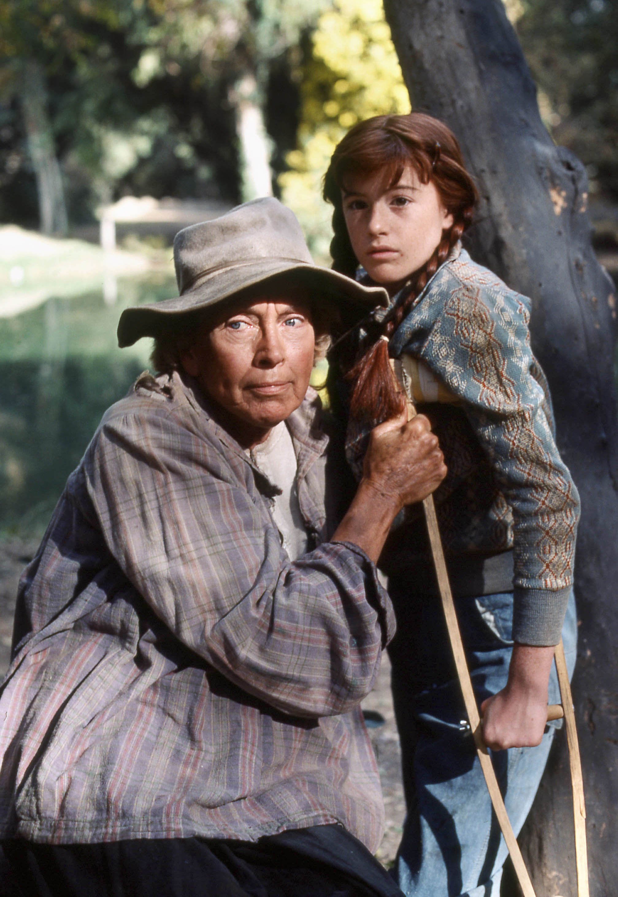 Virginia Gregg as Ada Corley and Kami Cotler as Elizabeth Walton in the episode 'The Ordeal', in the CBS television series "The Waltons," which aired on December 1, 1977 | Source: Getty Images 