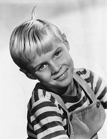 Jay North posing for a publicity photo for "Dennis the Menace." | Source: Wikipedia.