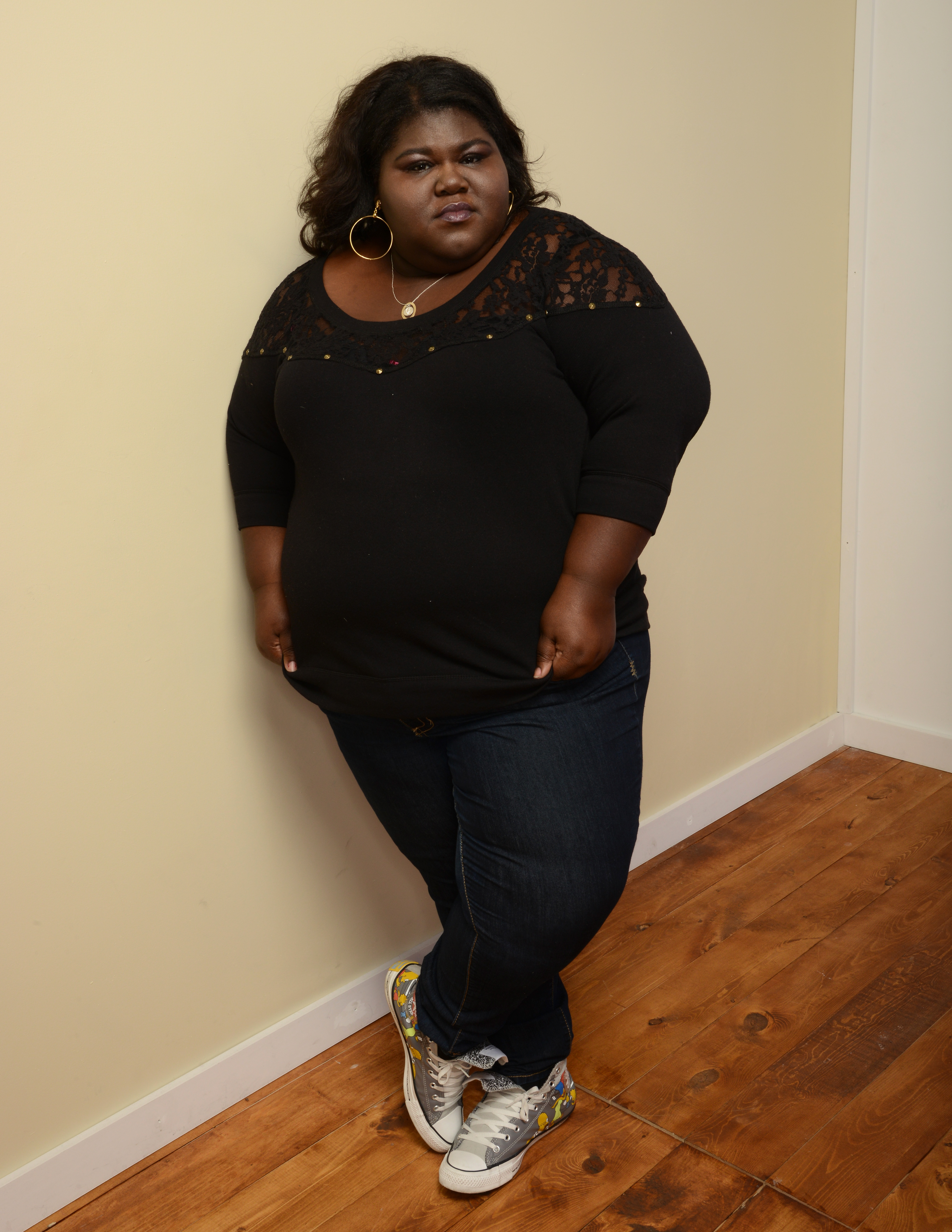 Gabourey Sidibe poses for a portrait during the 2014 Sundance Film Festival on January 20, 2014, in Park City, Utah. | Source: Getty Images