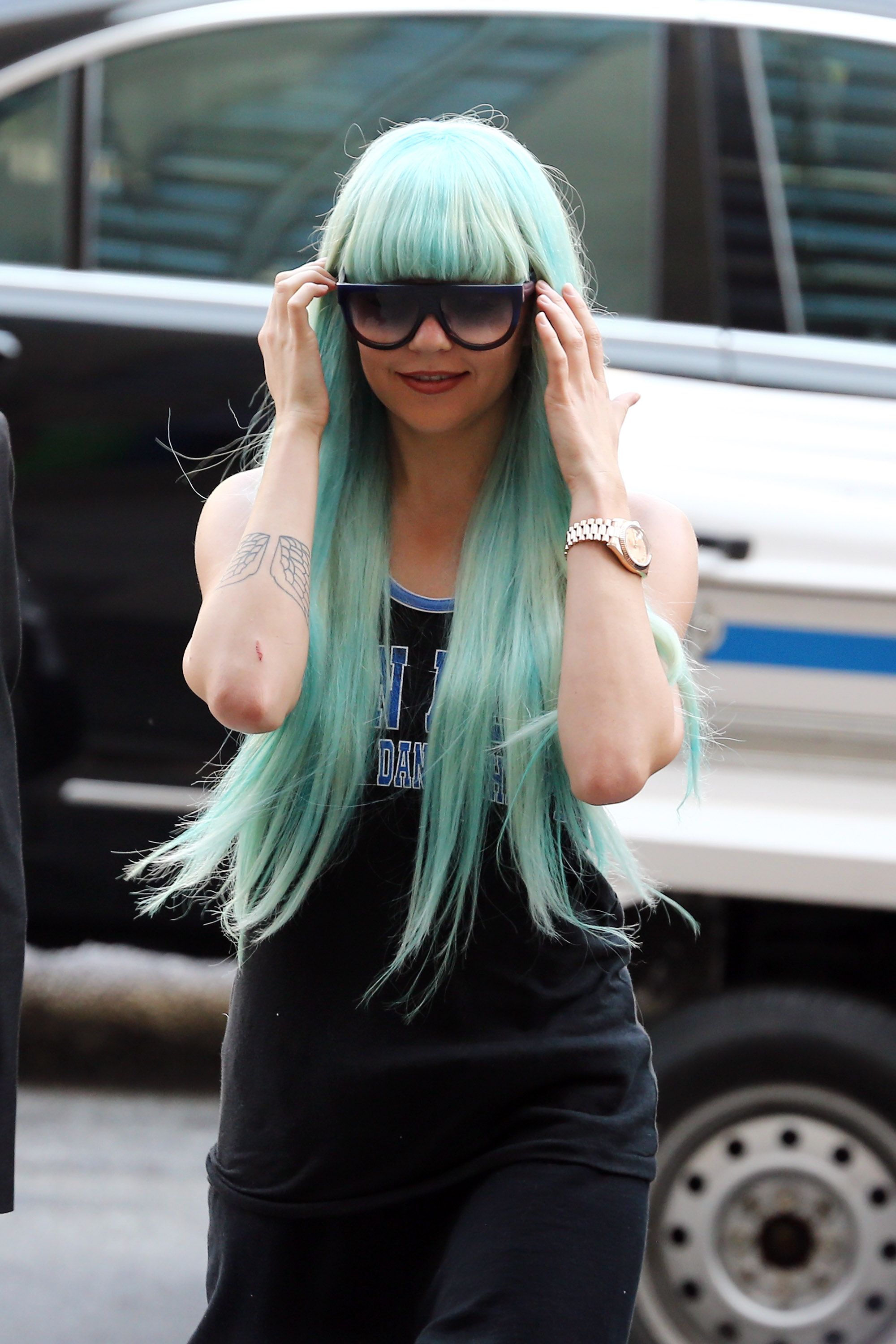 She was constantly in legal trouble, and her girl-next-door image disappeared. On this occasion, Amanda Bynes attended an appearance at Manhattan Criminal Court on July 9, 2013, in New York City, New York.
