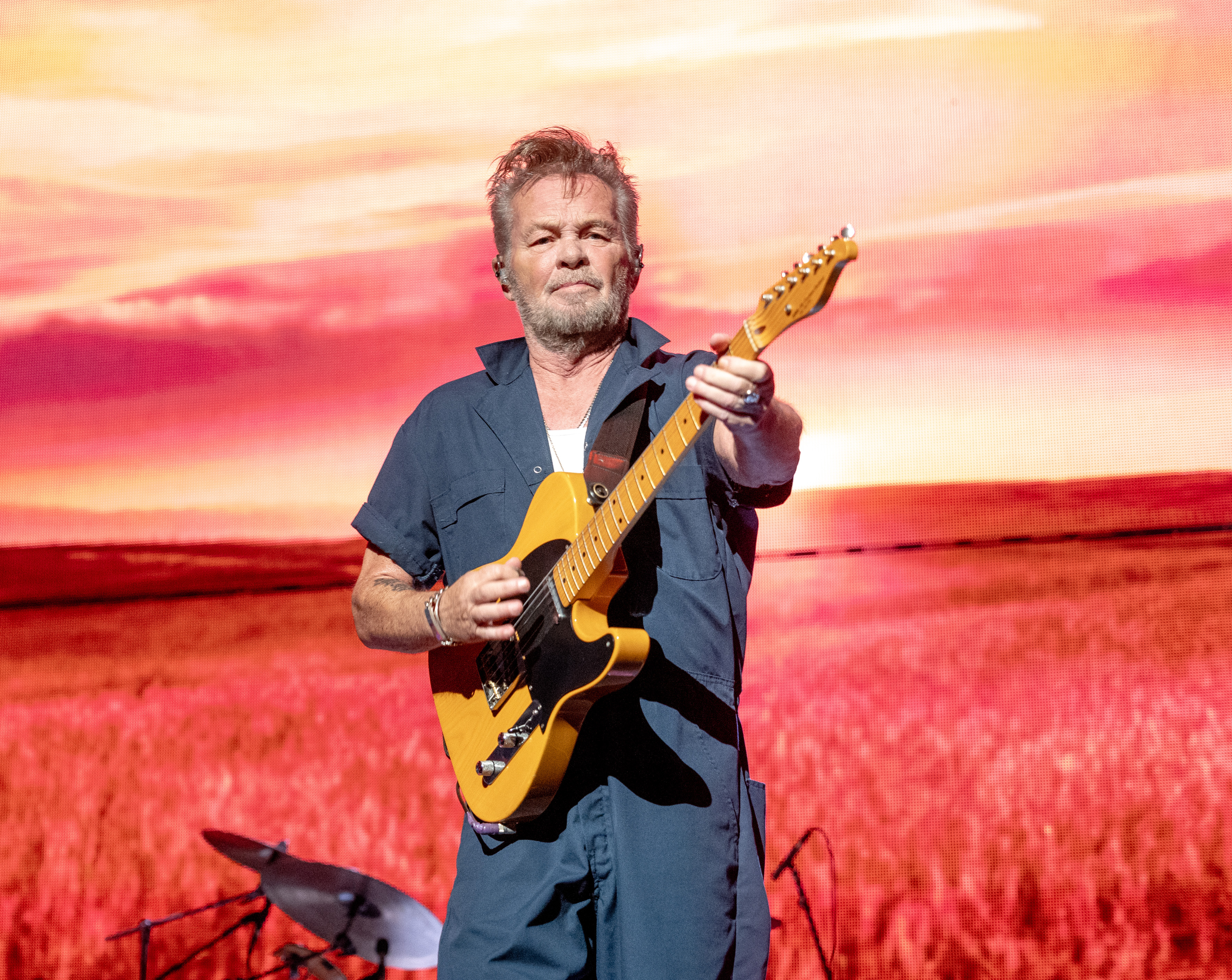 John Mellencamp performs in concert at Saratoga Performing Arts Center on September 21, 2024, in Saratoga Springs, New York. | Source: Getty Images