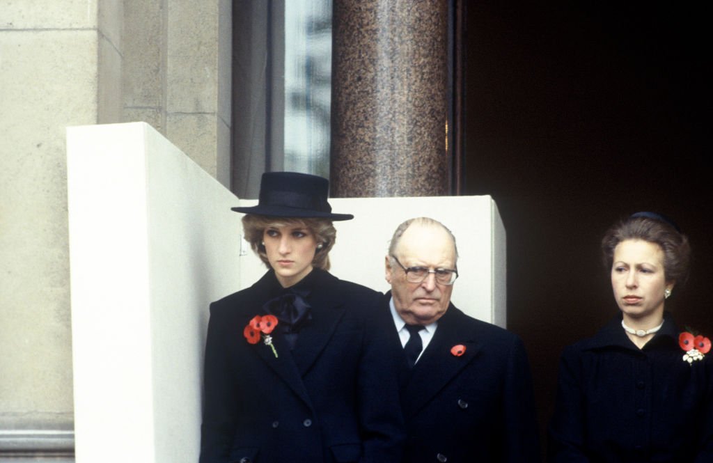 Diana, Princesa de Gales, Princesa Anne, Princesa Real, 1982. | Foto: Getty Images