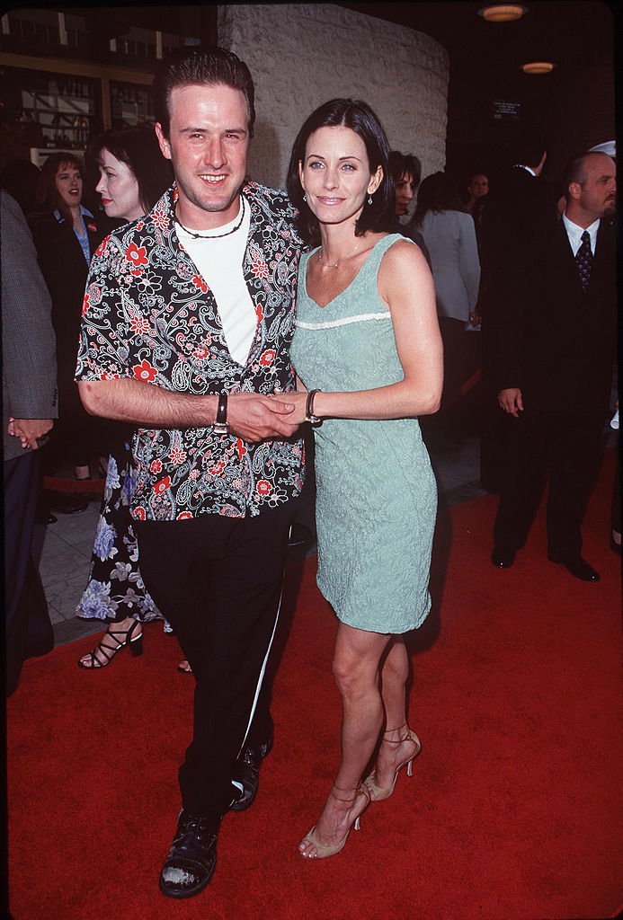 David Arquette and Courteney Cox during "The Truman Show" Los Angeles premiere at Mann National Theatre in Westwood, California | Photo: Getty Images