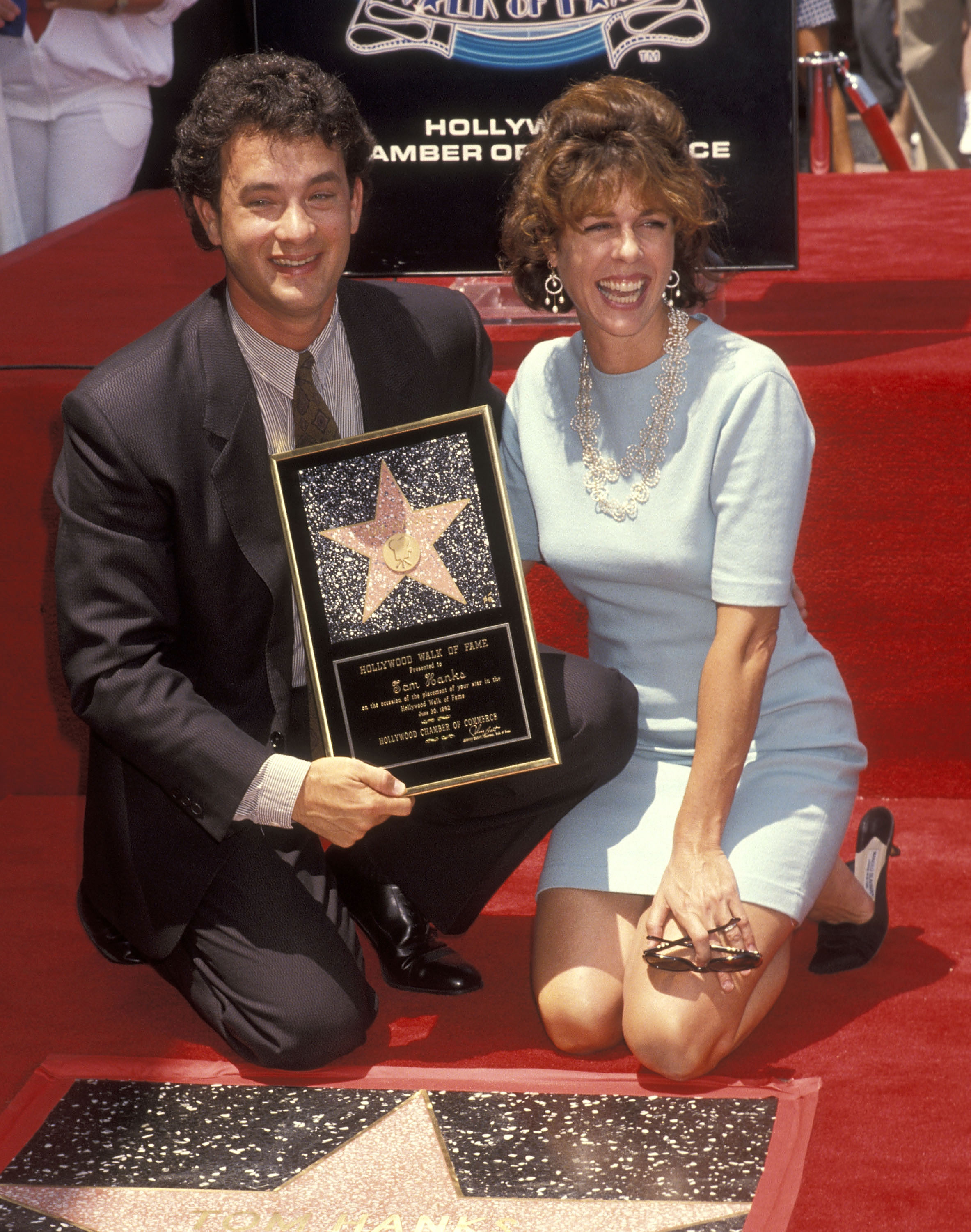 Tom Hanks and Rita Wilson in Hollywood, California on June 30, 1992 | Source: Getty Images