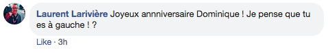 Commentaires sous la photo de Dominique et son jumeau Daniel Besnehard | Facebook/Dominique Besnehard Commentaires sous la photo de Dominique et son jumeau Daniel Besnehard | Facebook/Dominique Besnehard