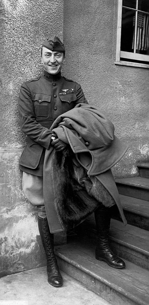 Eddie Rickenbacker (1890-1973) stands in miltary uniform | Source: Getty Images