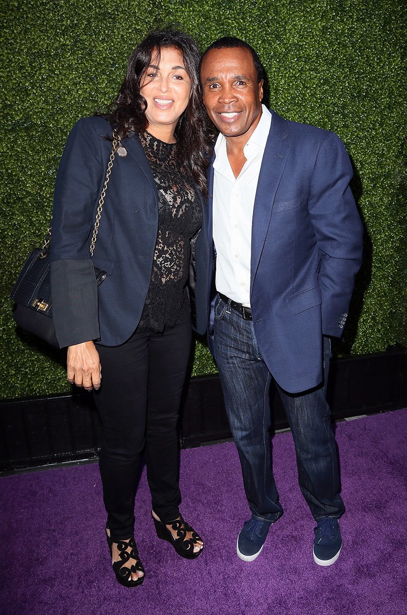 Sugar Ray Leonard and Bernadette Robi attend the HollyRod Foundation's 16th Annual DesignCare in Los Angeles, California in July 2014. I Image: Getty Images