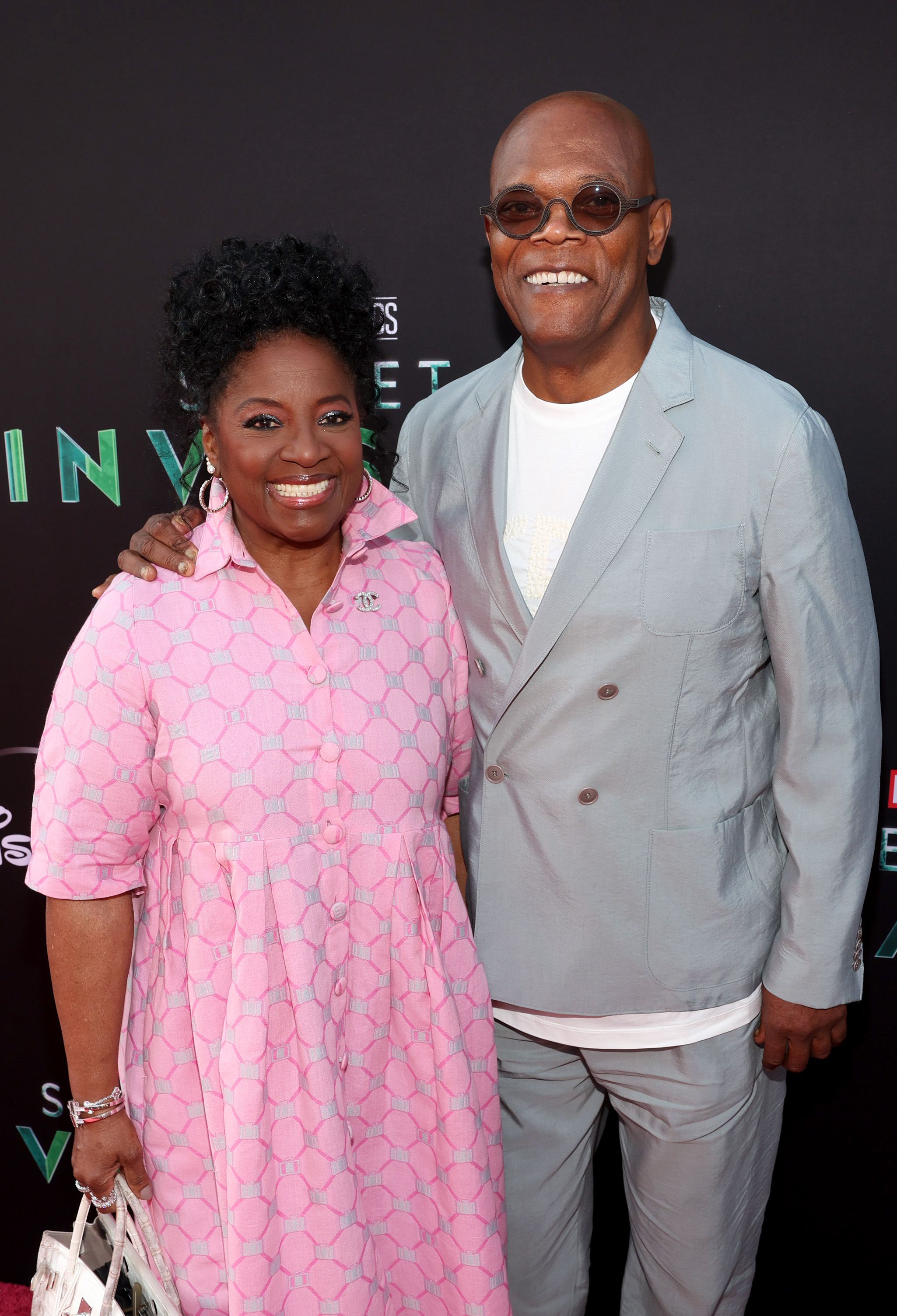 LaTanya Richardson and Samuel L. Jackson attend the Secret Invasion launch event at the El Capitan Theatre, in Hollywood, California, on June 13, 2023.| Source:  Getty Images