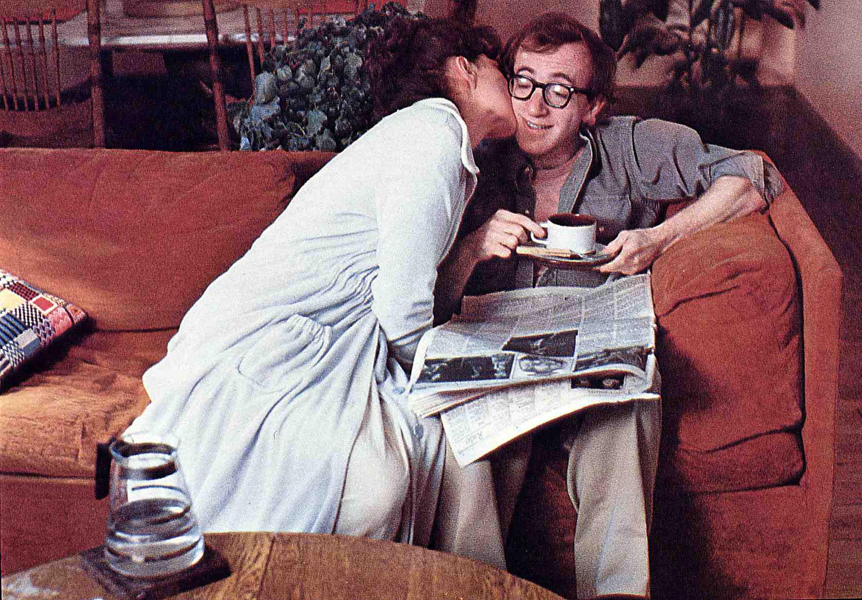 Diane Keaton and Woody Allen on "Annie Hall" in 1977 | Source: Getty Images