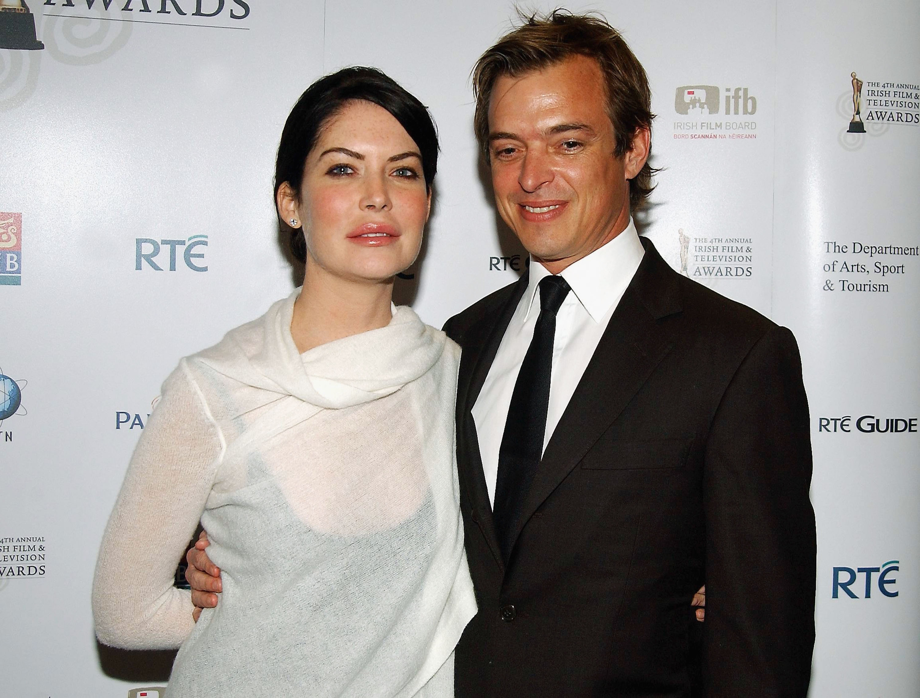 The actress and husband Donald Ray Thomas attend the Irish Film & Television Awards 2007 at The RDS, on February 9, 2007 in Dublin, Ireland. | Source: Getty Images