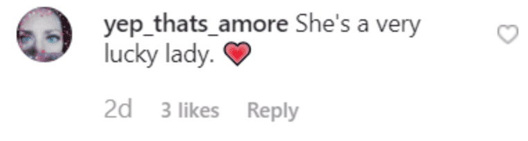 Fan's comment on Donnie Wahlberg's Instagram post. | Source: Instagram/DonnieWahlberg