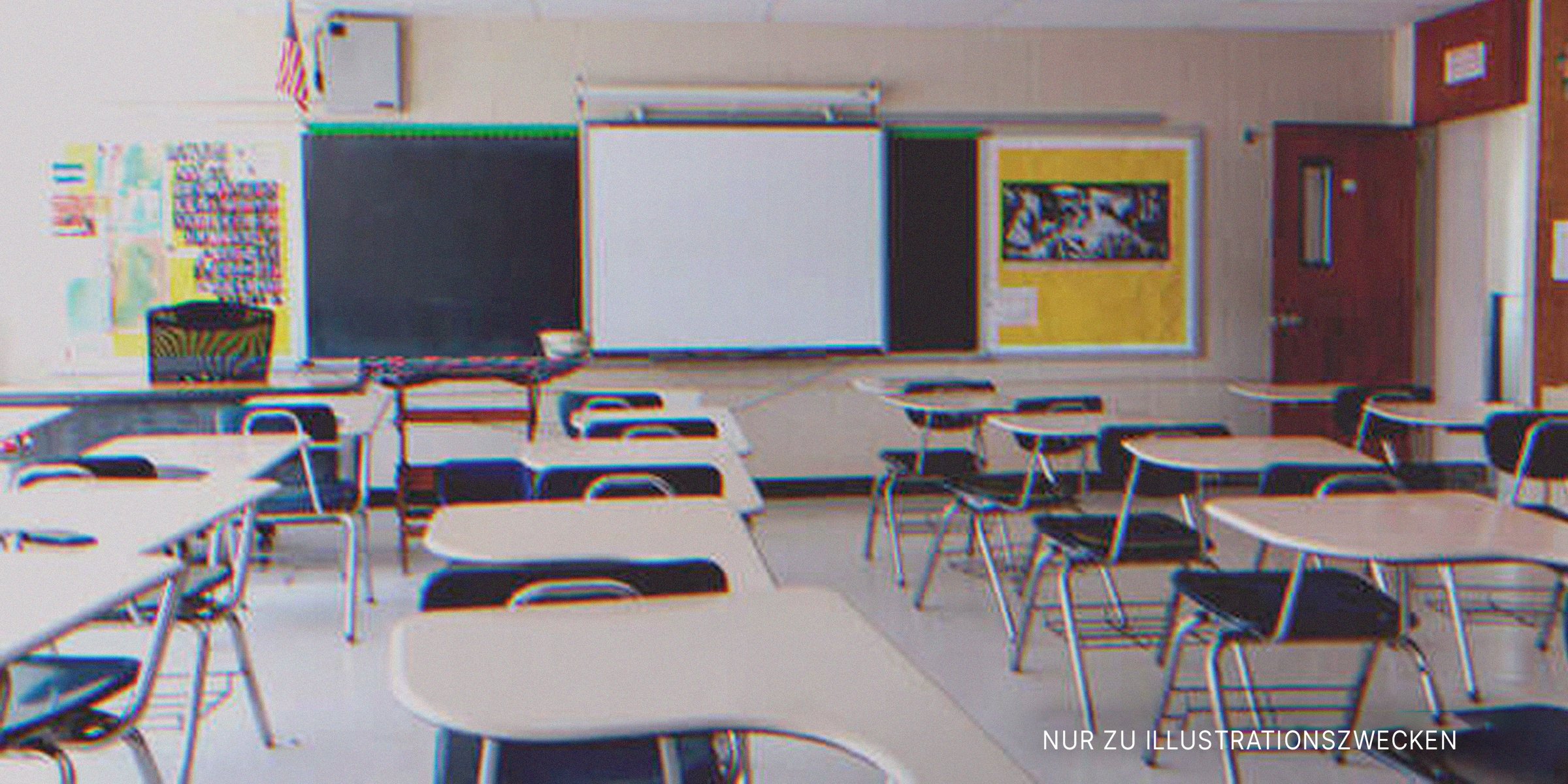 Ein leeres Klassenzimmer. | Quelle: Shutterstock