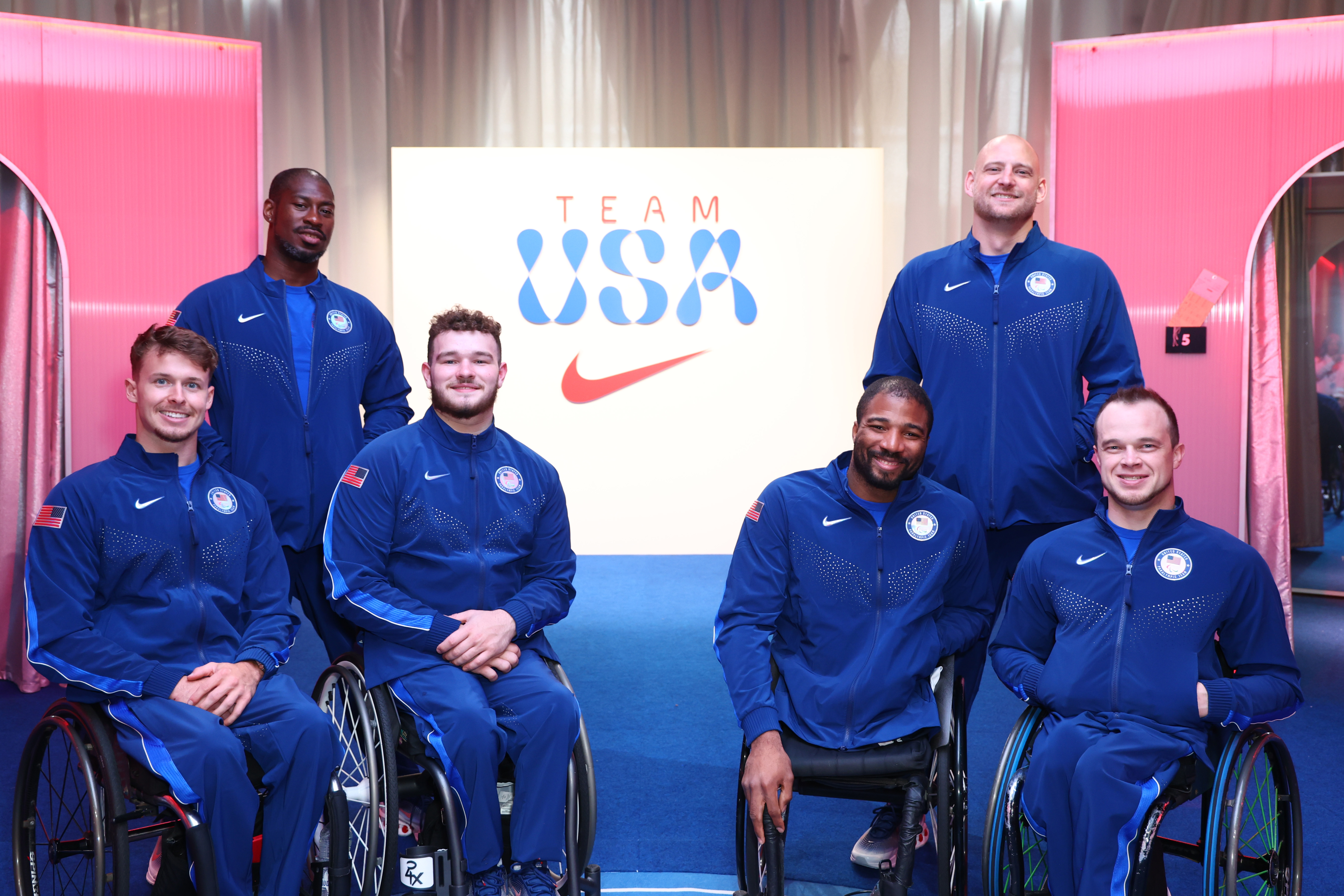 Team USA Paralympians pose for a photo in Paris, France on August 21, 2024 | Source: Getty Images