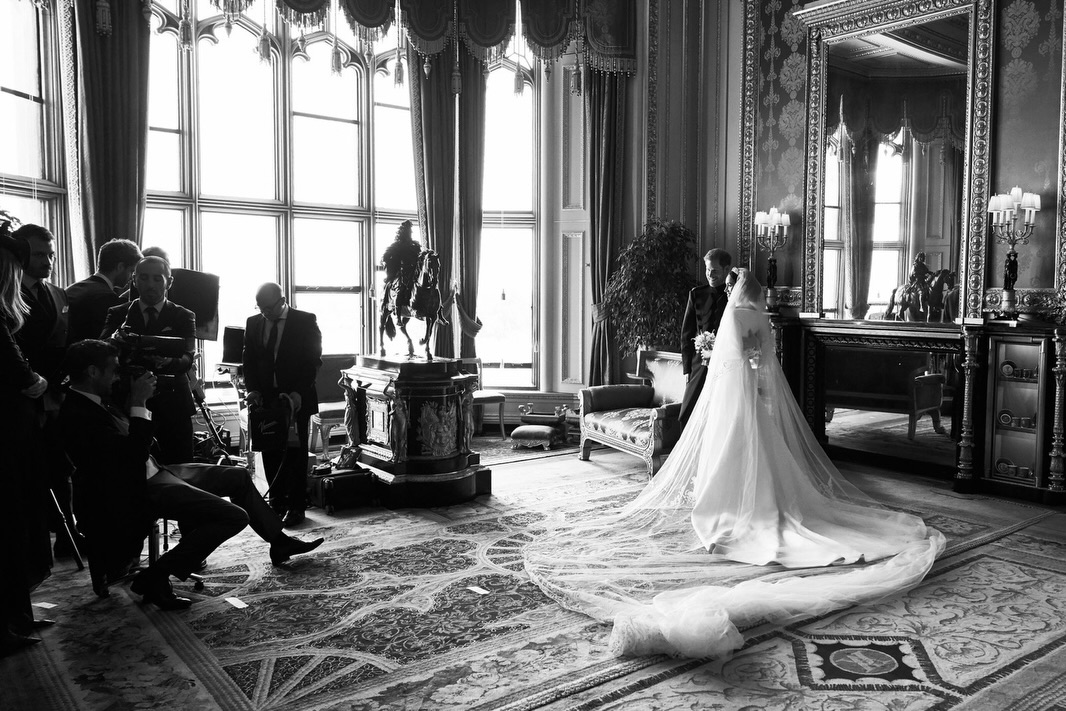 Prince Harry, Duke of Sussex and Meghan, Duchess of Sussex following their wedding ceremony on May 19, 2018. | Source: Instagram/meghan