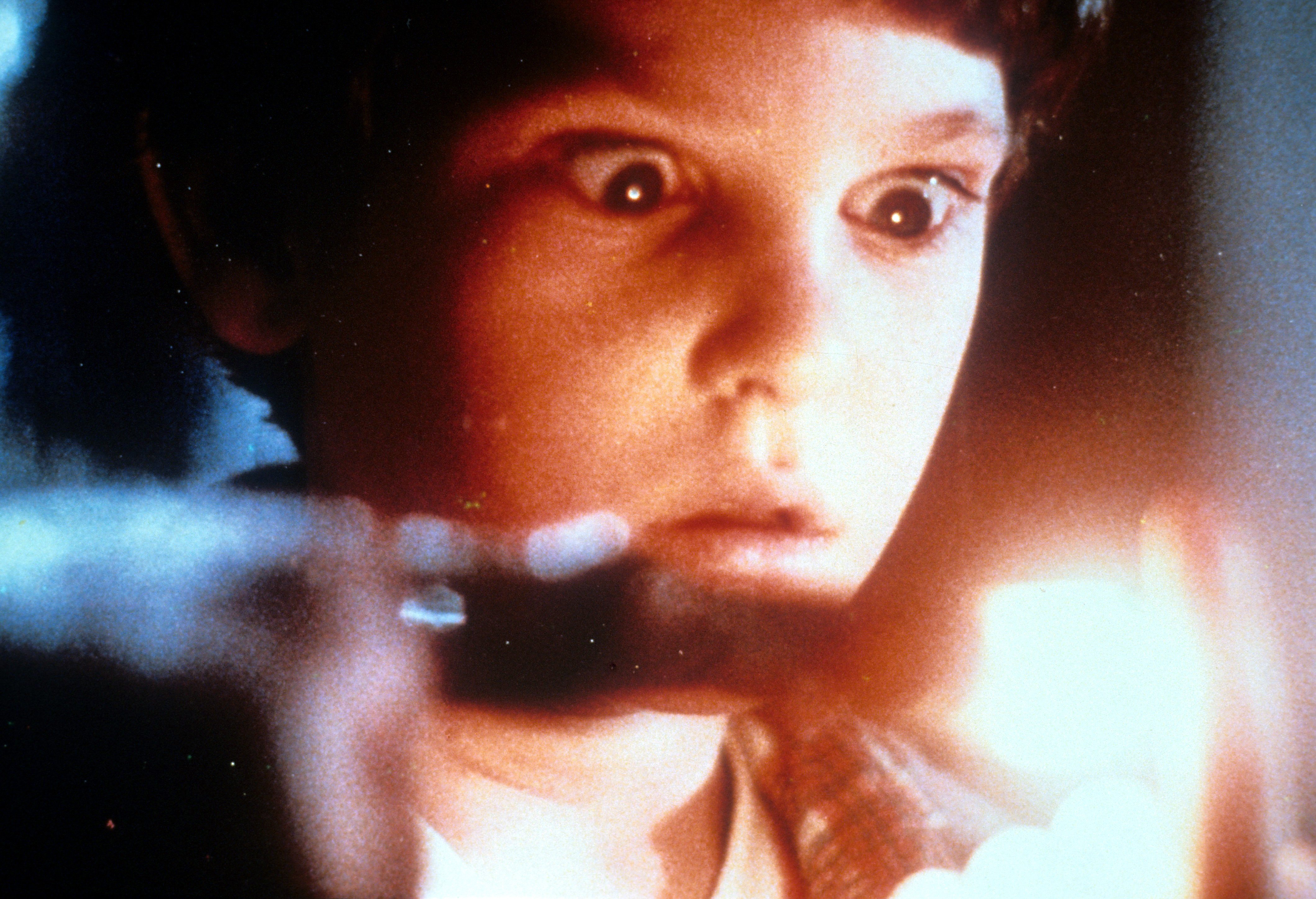 Henry Thomas in a scene from the film “E.T. the Extra-Terrestrial” in 1982. | Source: Getty Images