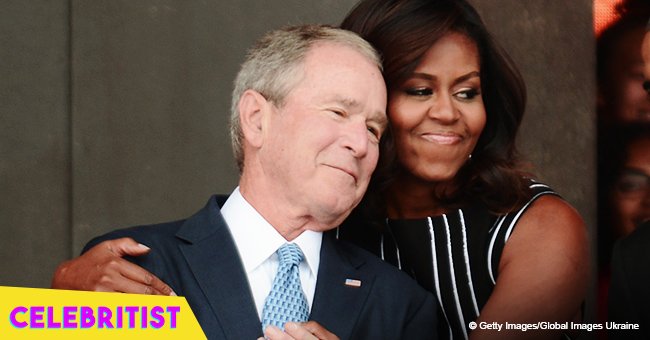 'I love him to death,' Michelle Obama speaks on how George W. Bush became her 'partner incrime' 