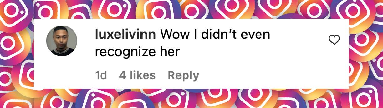 A netizen's remark about Pamela Anderson's appearance, posted on December 9, 2024 | Source: Instagram.com/fashionbombdaily