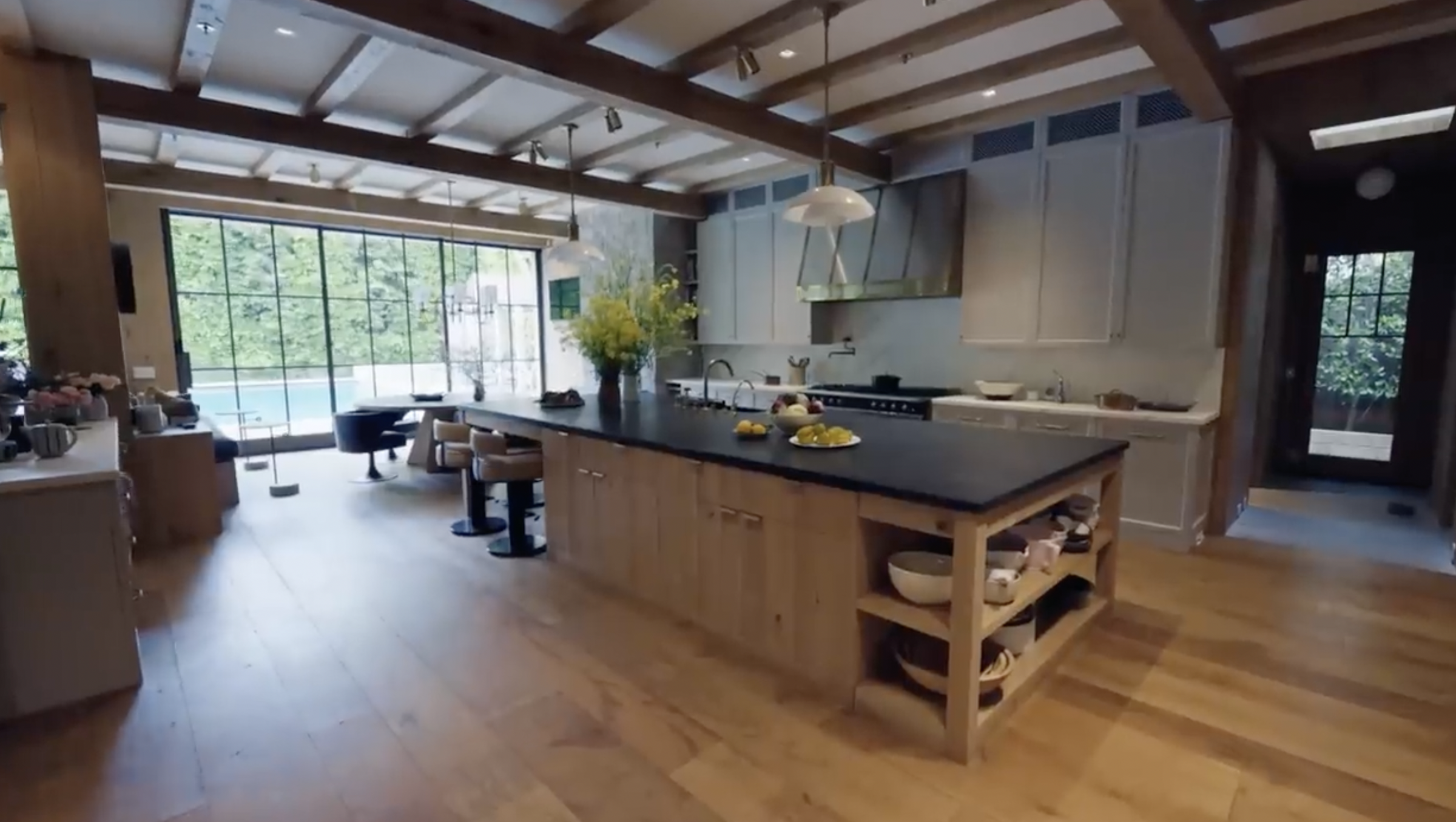 A look at Jennifer Garner's kitchen from a post dated September 3, 2024. | Source: YouTube/Architectural Digest