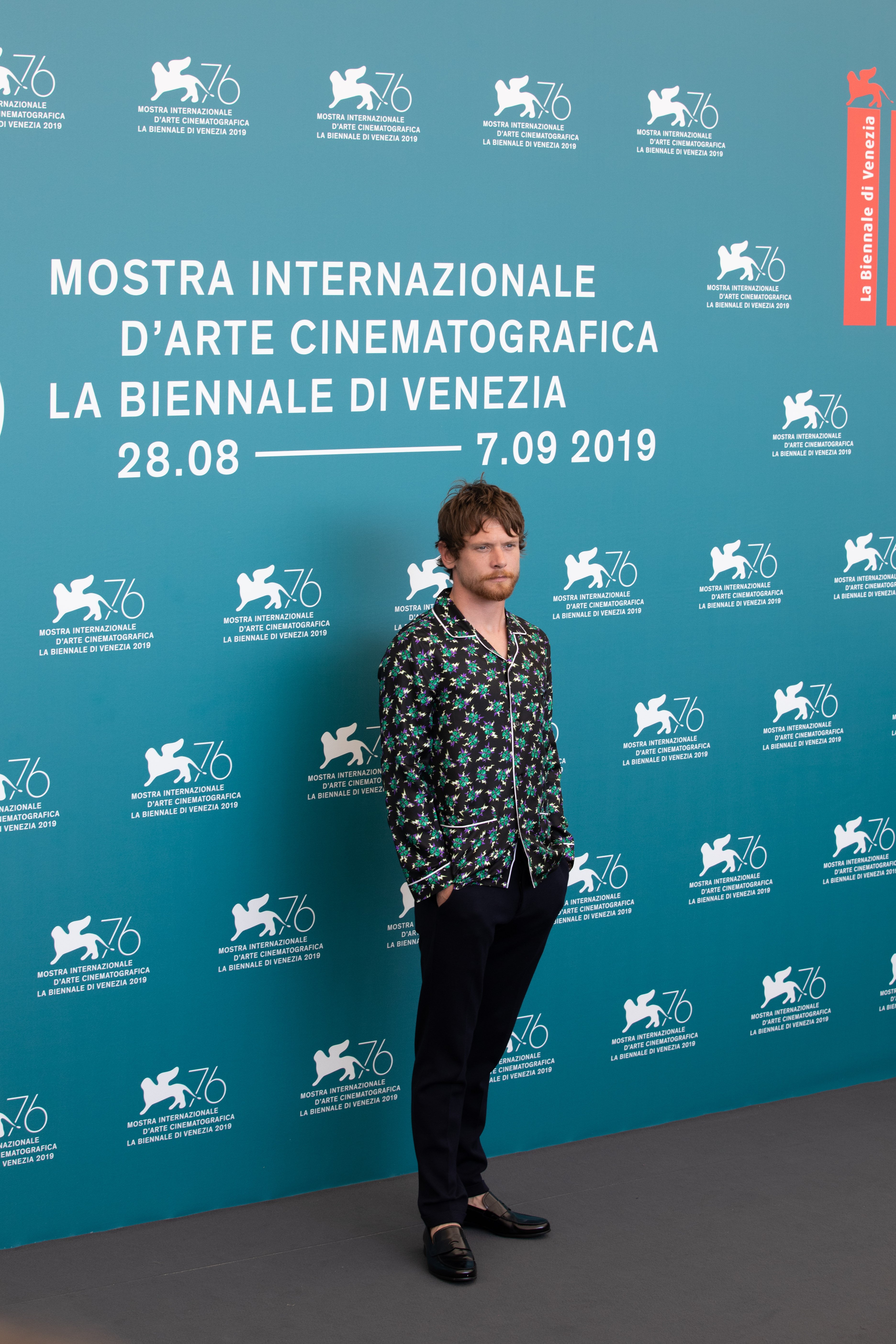 Jack O'Connell at the Venice 76th Film Festival on  August 30, 2019 | Source: Getty Images