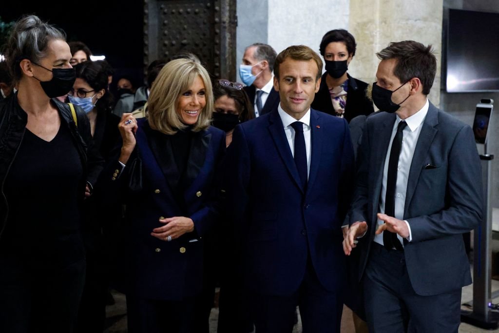 Brigitte et Emmanuel Macron. ǀ Source : Getty Images