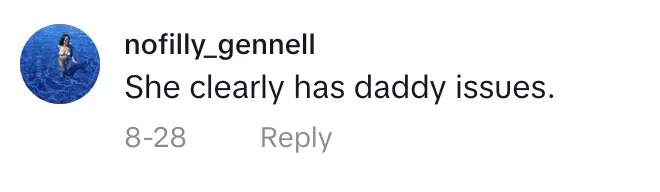 A user's comment on her parenting methods. | Source: TikTok.com/theorganicmami
