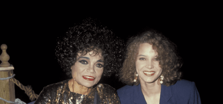 Eartha Kitt and daughter Kitt Shapiro pictured all smiles on June 29, 1992 | Photo: Getty Images