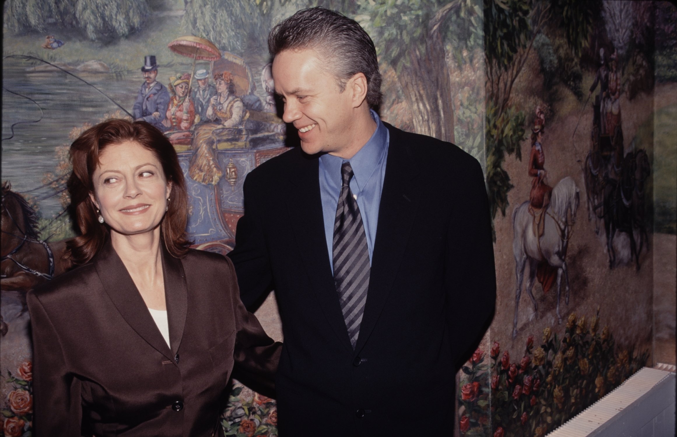 Susan Sarandon and Tim Robbins in the United Sated circa 1995. | Source: Getty Images