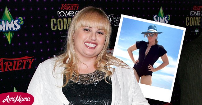Rebel Wilson Shows Off Figure In 395 Lisa Marie Fernandez Swimsuit After 60 Pound Weight Loss Rebel Wilson Shows Off Figure In 395 Lisa Marie Fernandez Swimsuit After 60 Pound Weight Loss