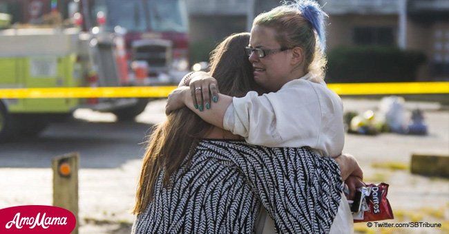  'This is all I have left': Father and toddler survive fire that killed wife and 5 children