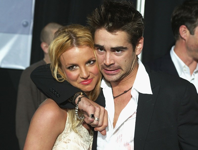 Singer Britney Spears and actor Colin Farrell on January 28, 2003 in Hollywood, California | Photo: Getty Images