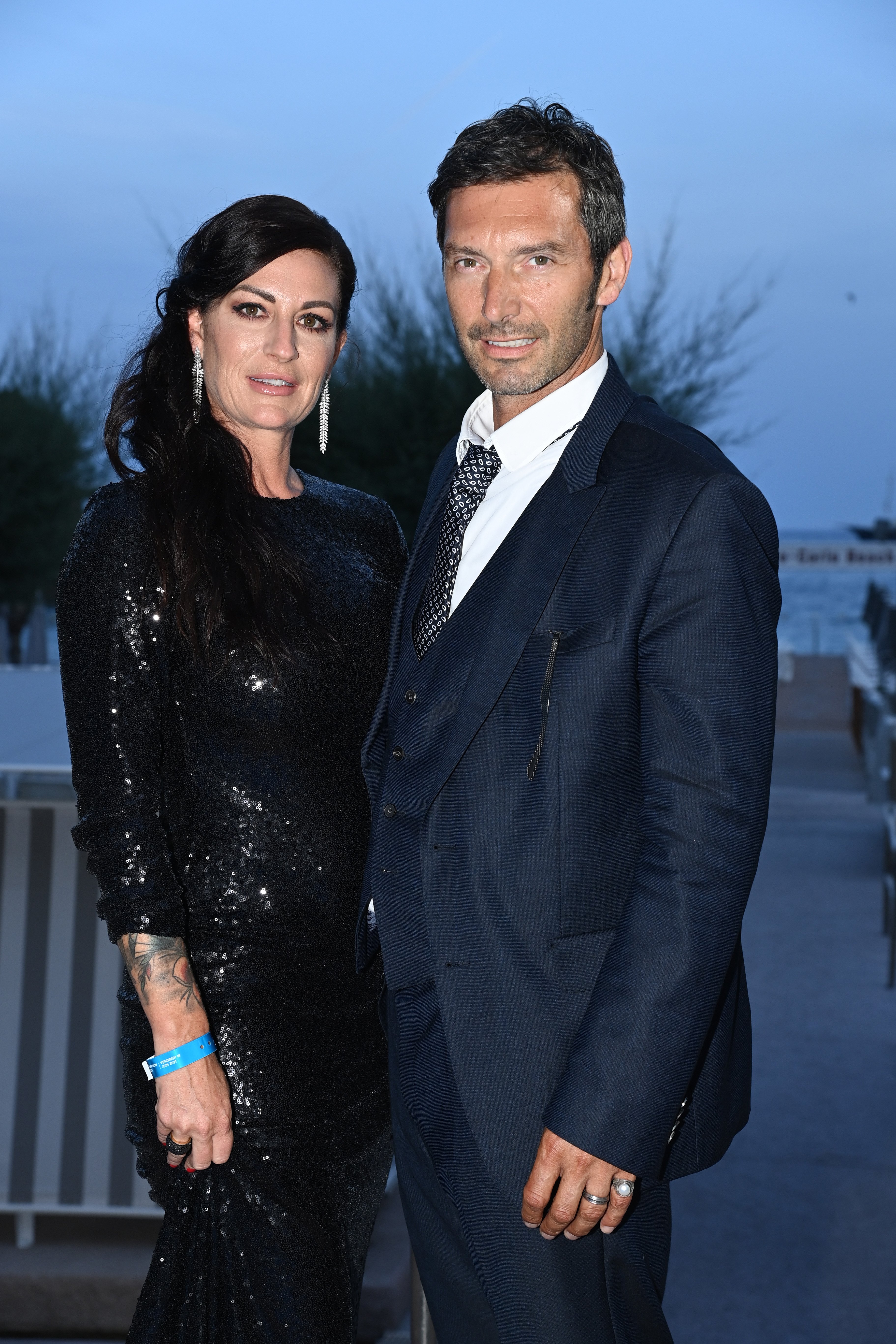 Franch Sémonin et sa femme Hélène | photo : Getty Images