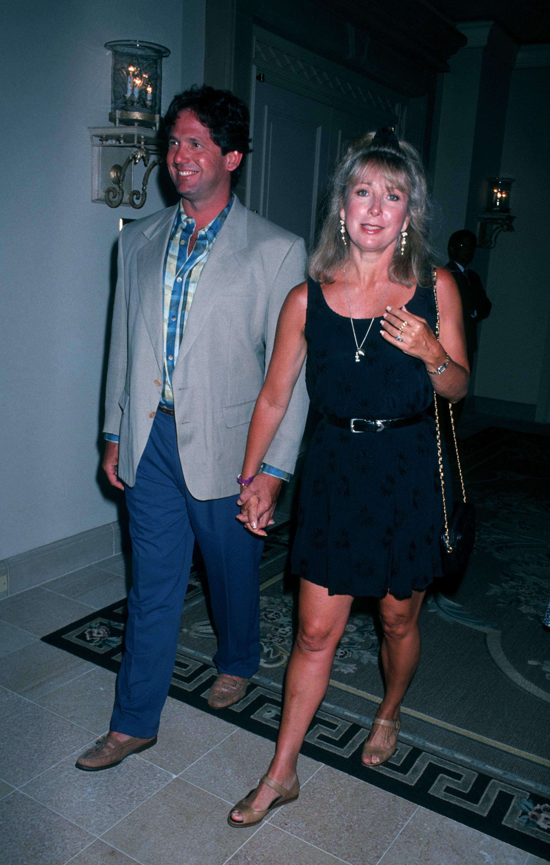 John O'Neil and Teri Garr during Celebrity Sport Invitational at Ritz Carlton in Mauna Lani, Hawaii on May 16, 1992. | Source: Getty Images