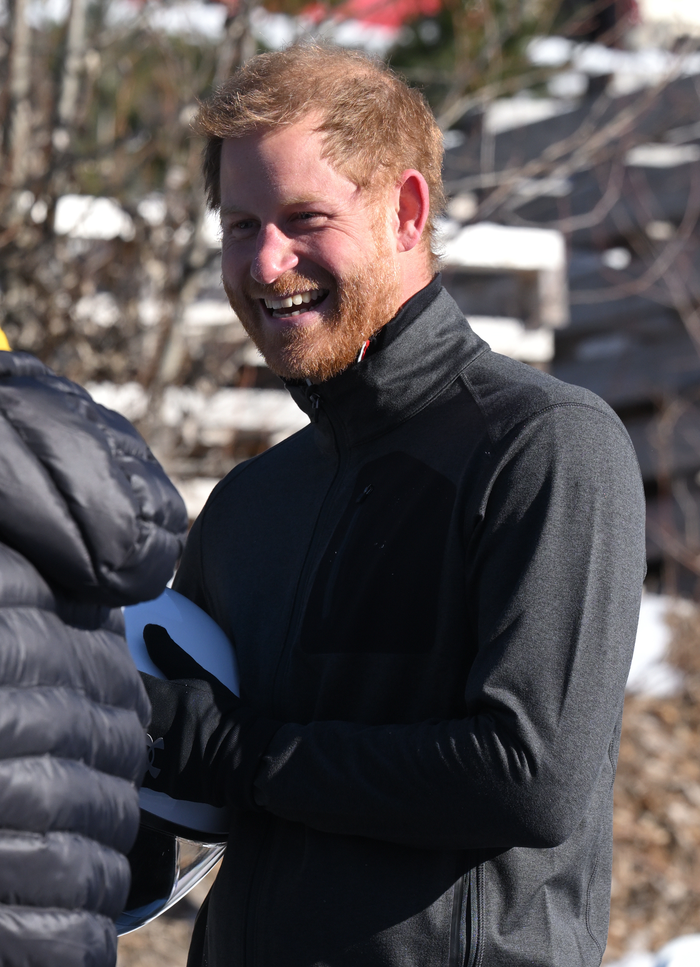 Prince Harry at the Invictus Games One Year To Go event in Whistler, Canada on February 15, 2024 | Source: Getty Images