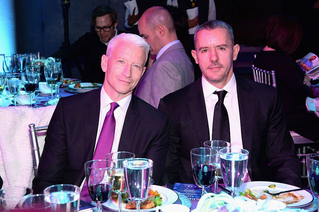 Anderson Cooper and Benjamin Maisani attend CNN Heroes 2015 - Show at American Museum of Natural History on November 17, 2015 in New York City | Photo: Getty Images
