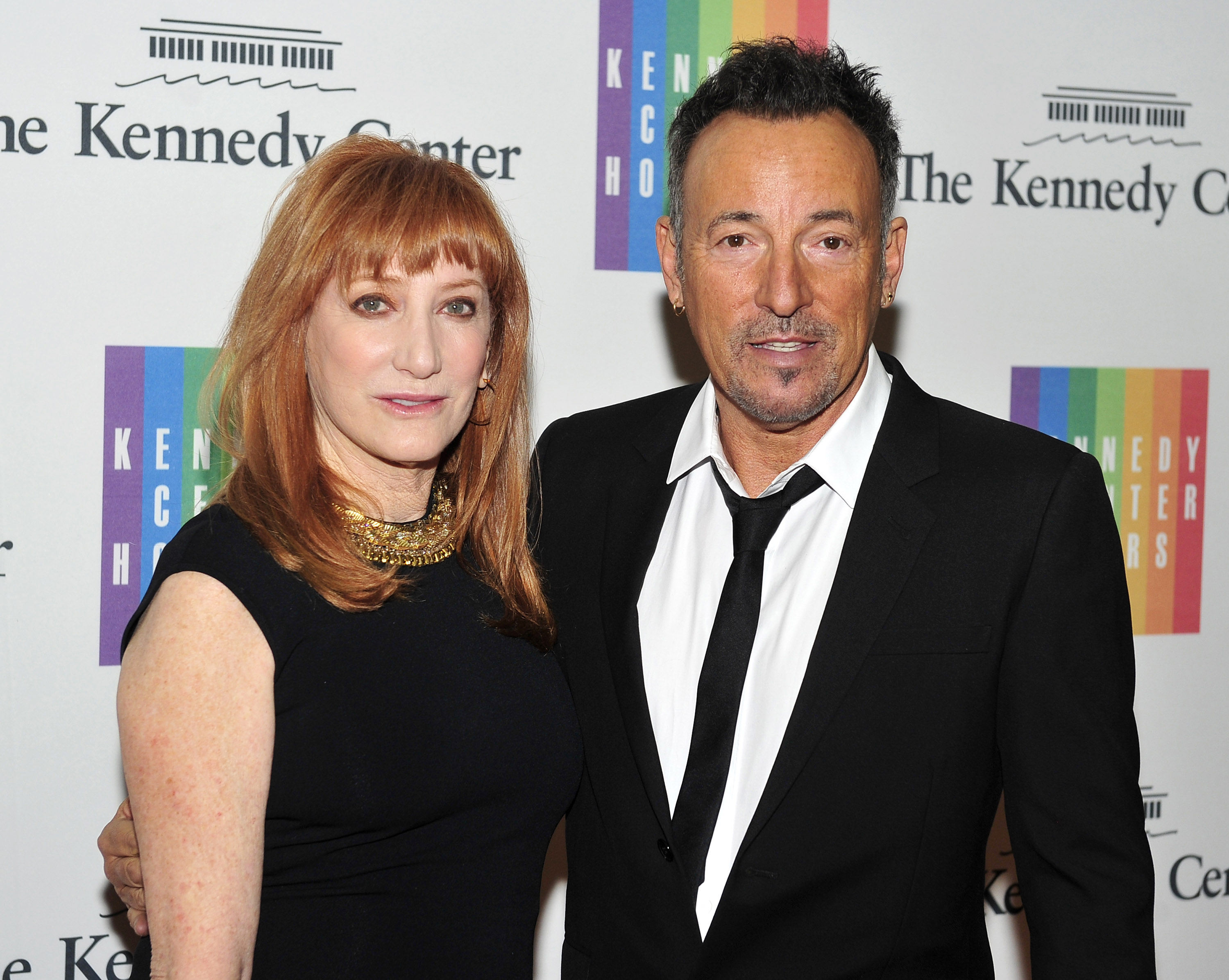 Bruce Springsteen and Patti Scialfa at the 2014 Kennedy Center Honors Gala Dinner at the U.S. Department of State on December 6, 2014 in Washington, D.C. | Source: Getty Images