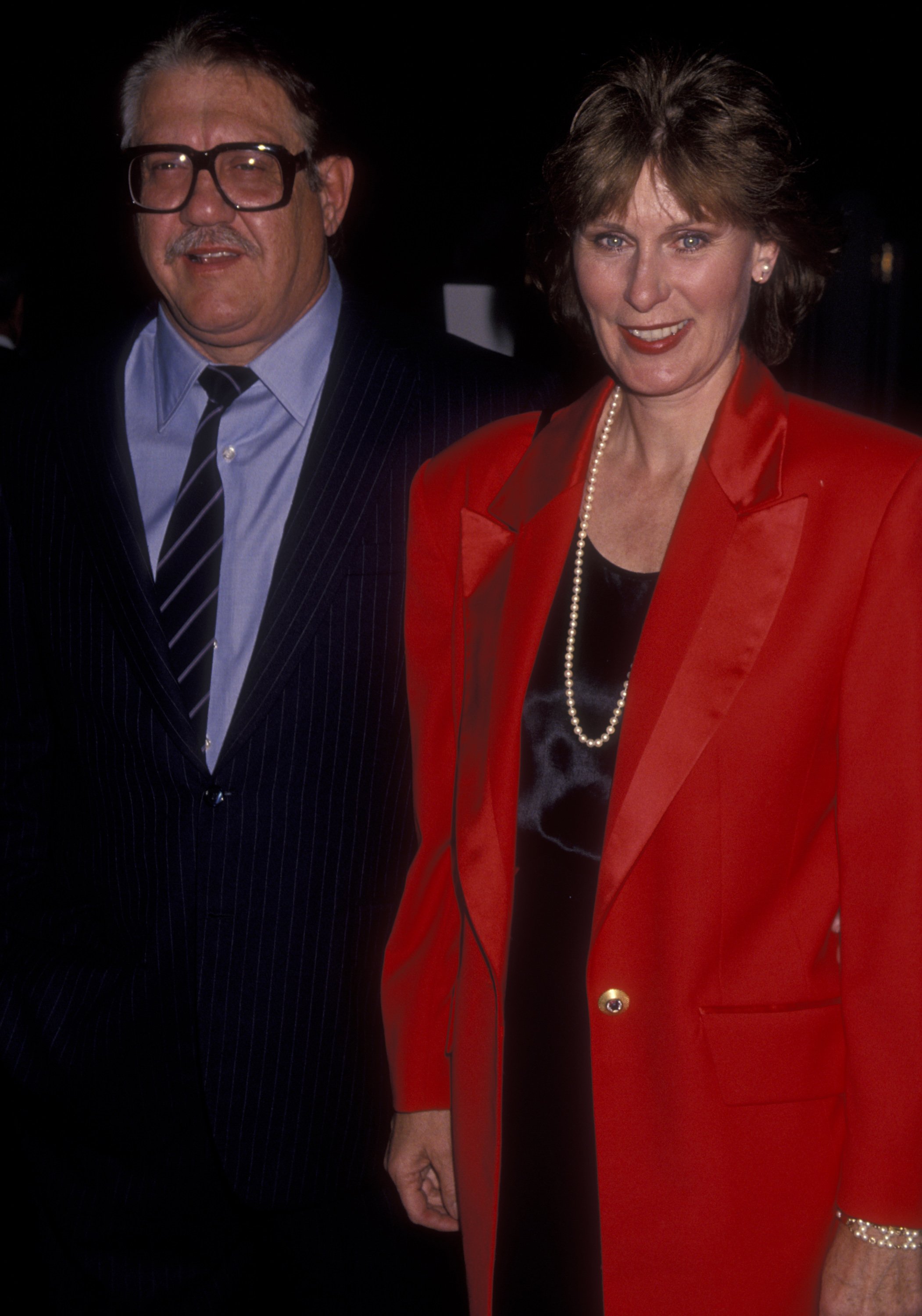 Actor Alex Karras and actress Susan Clark attend Writer's Guild of America Gala on October 24, 1993 at the Director's Guild Theater in Hollywood, California | Source: Getty Images
