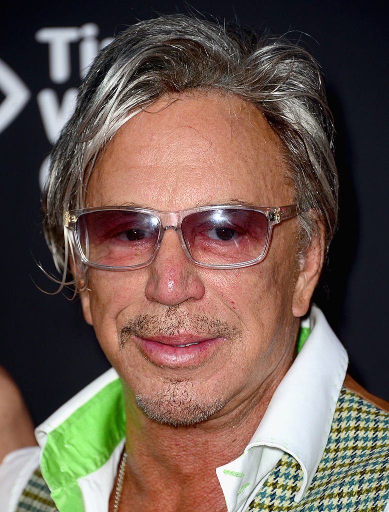 Mickey Rourke à à l'avant-première de "Sin City: A Dame To Kill For" au TCL Chinese Theater, à Hollywood, en Californie, le 19 août 2014. | Getty Images Mickey Rourke à à l'avant-première de "Sin City: A Dame To Kill For" au TCL Chinese Theater, à Hollywood, en Californie, le 19 août 2014. | Getty Images