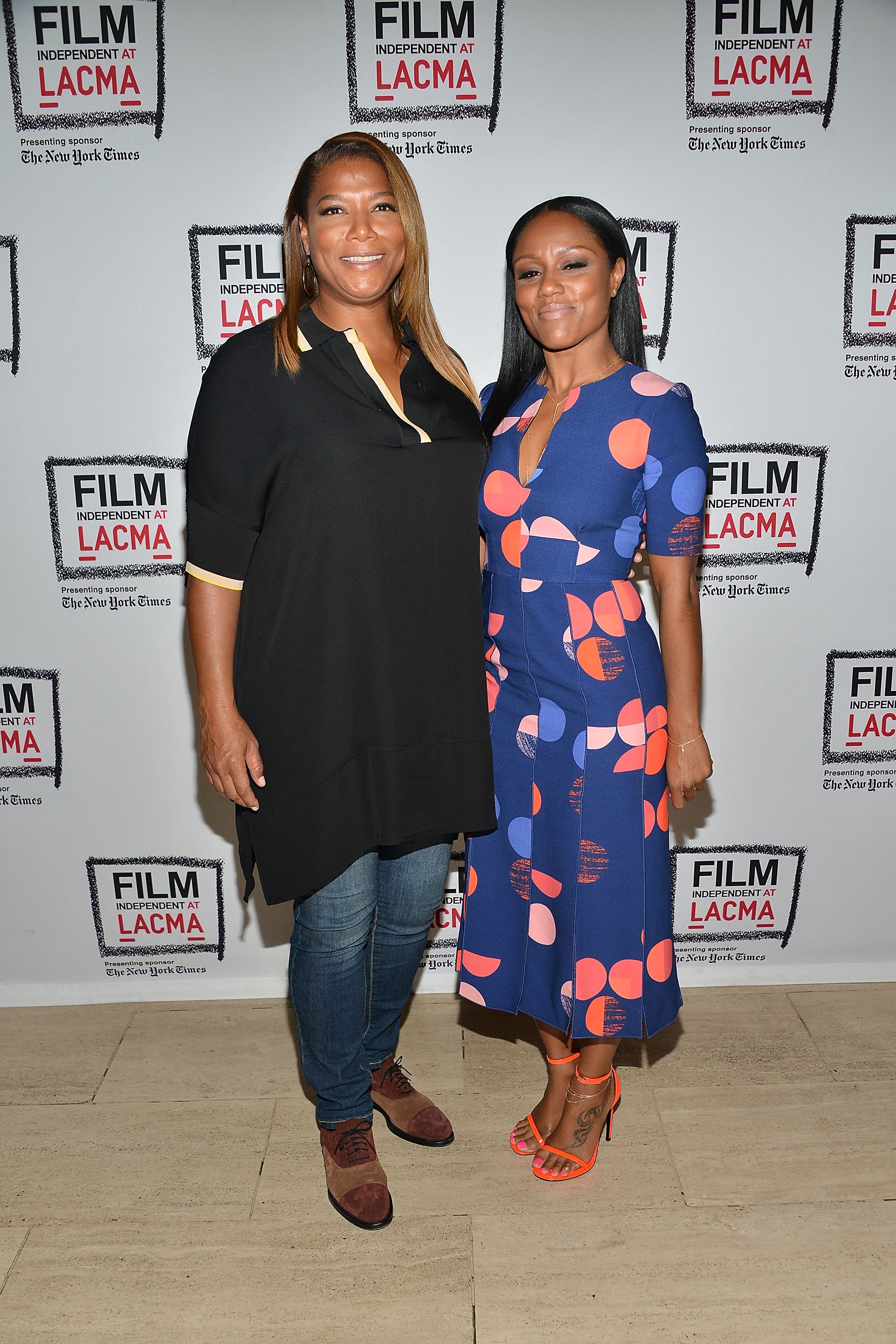 Queen Latifah and Eboni Nichols attend the Film Independent at LACMA special screening of "Bessie" at LACMA on May 9, 2015  | Photos: GettyImages