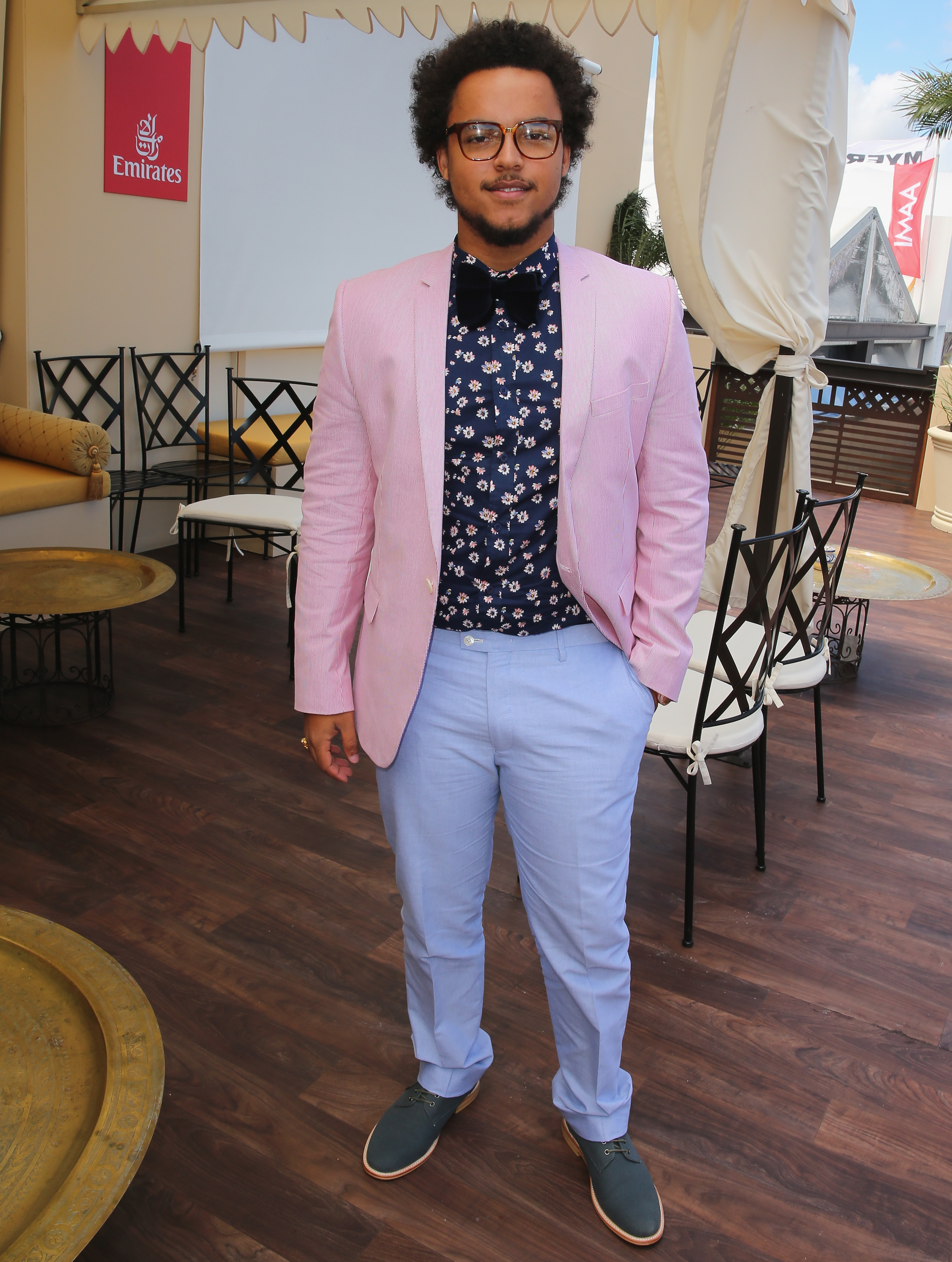 Connor Cruise attends the Emirates marquee during Stakes Day at Flemington Racecourse on November 9, 2013, in Melbourne, Australia | Source: Getty Images