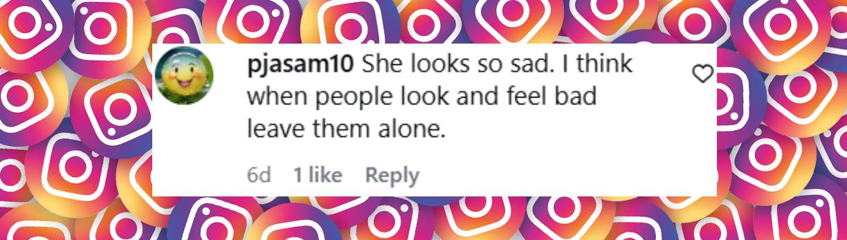 A fan reacts to Amanda Bynes' latest public appearance, from a post dated December 17, 2025 | Source: Instagram/backgrid_usa