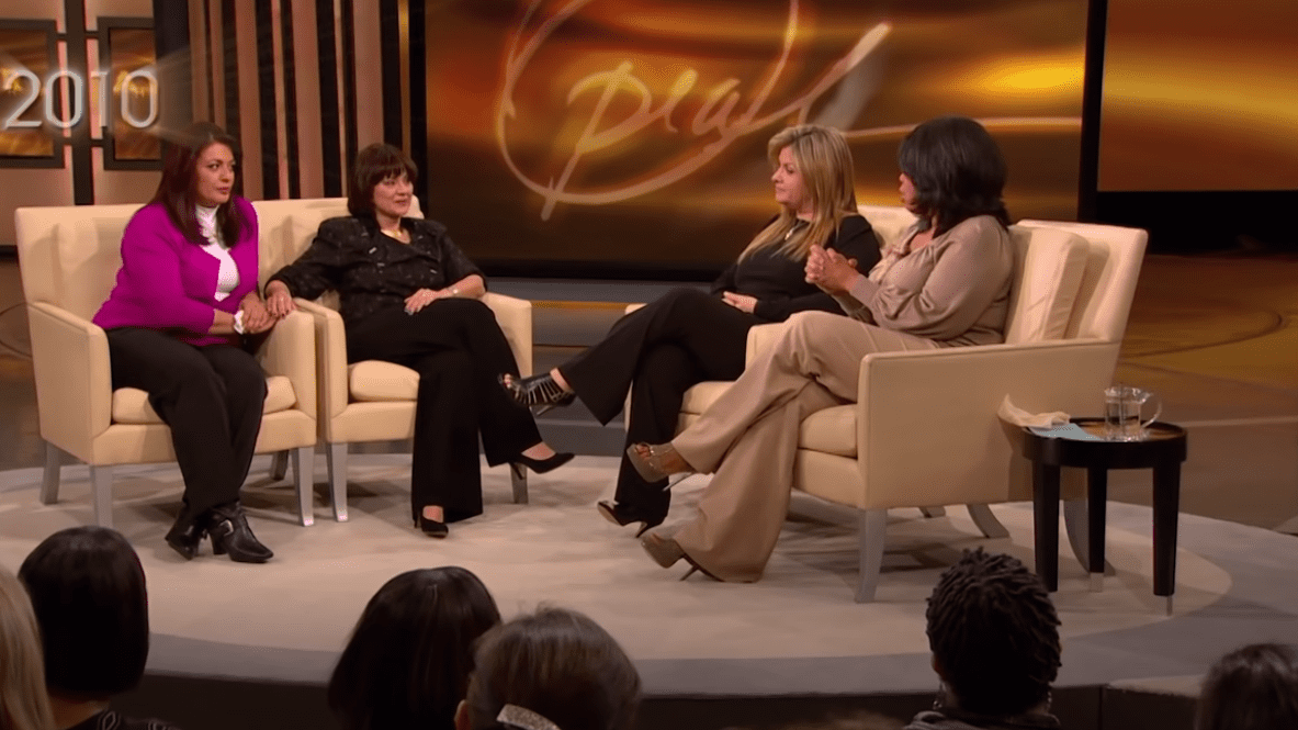 Telling their story on the Oprah Winfrey Show | Source: YouTube/ OWN