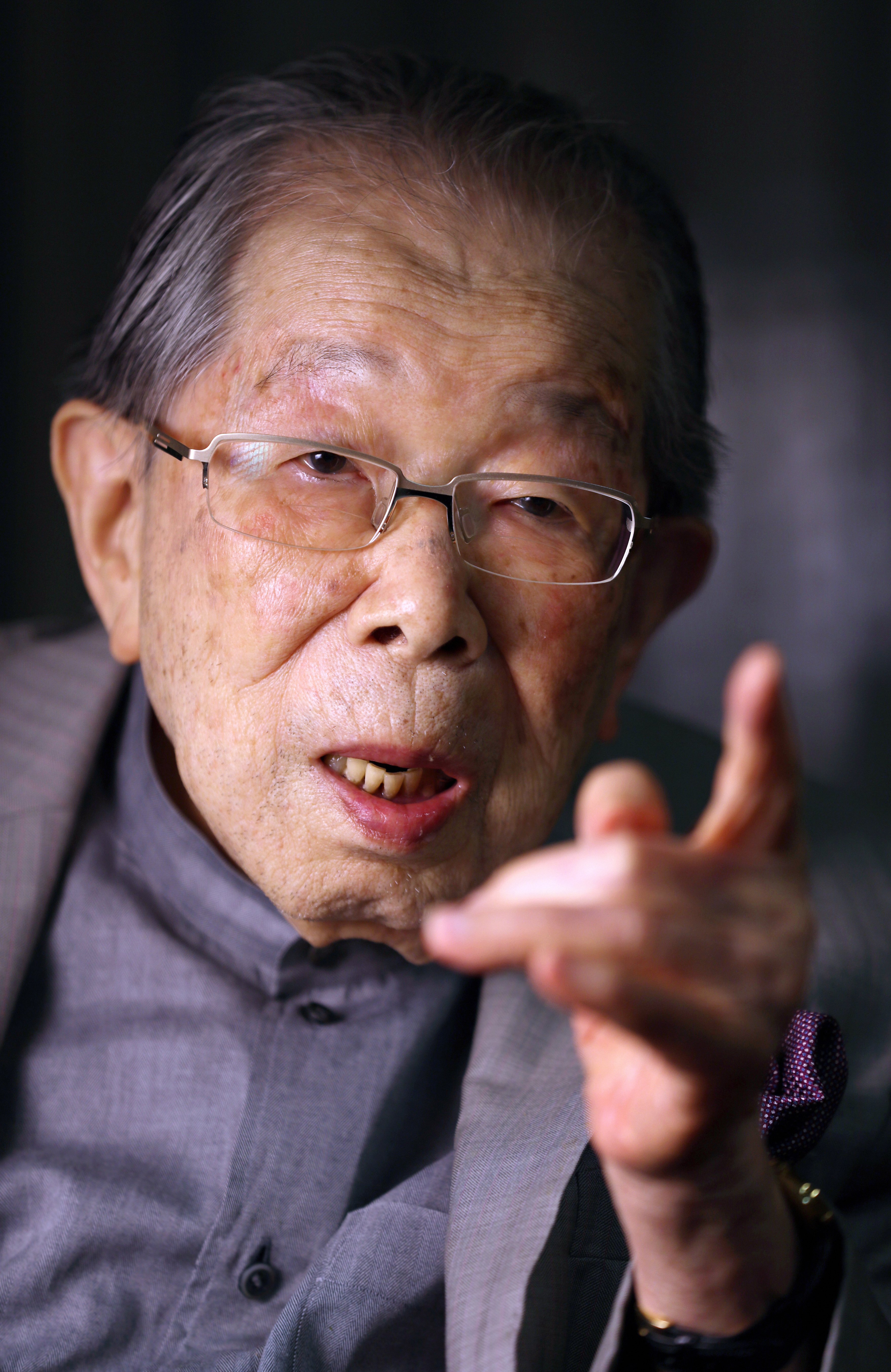 Doctor Shigeaki Hinohara at the Asahi Shimbun interview on November 1, 2010 in Tokyo, Japan. | Source: Getty Images