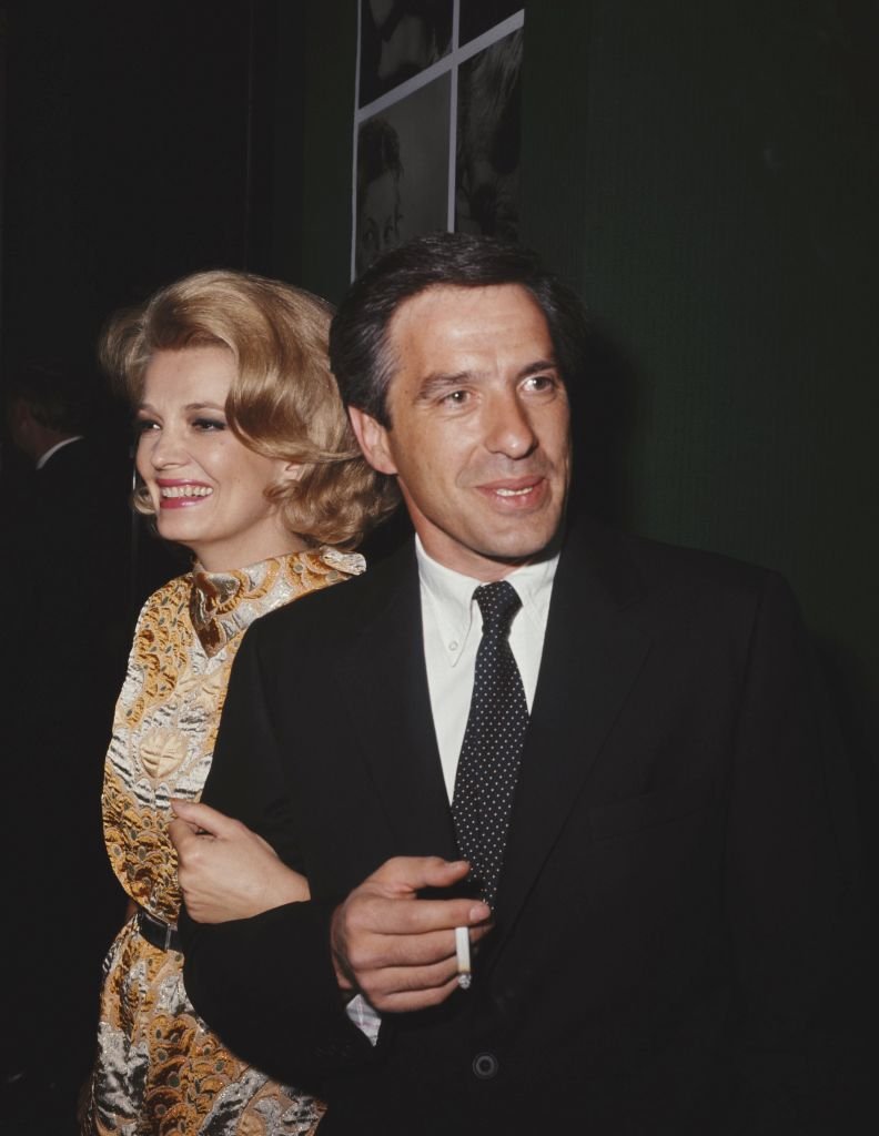 Gena Rowlands with her husband John Cassavetes (1929-1989) at an entertainment function in 1968 | Photo: Getty Images