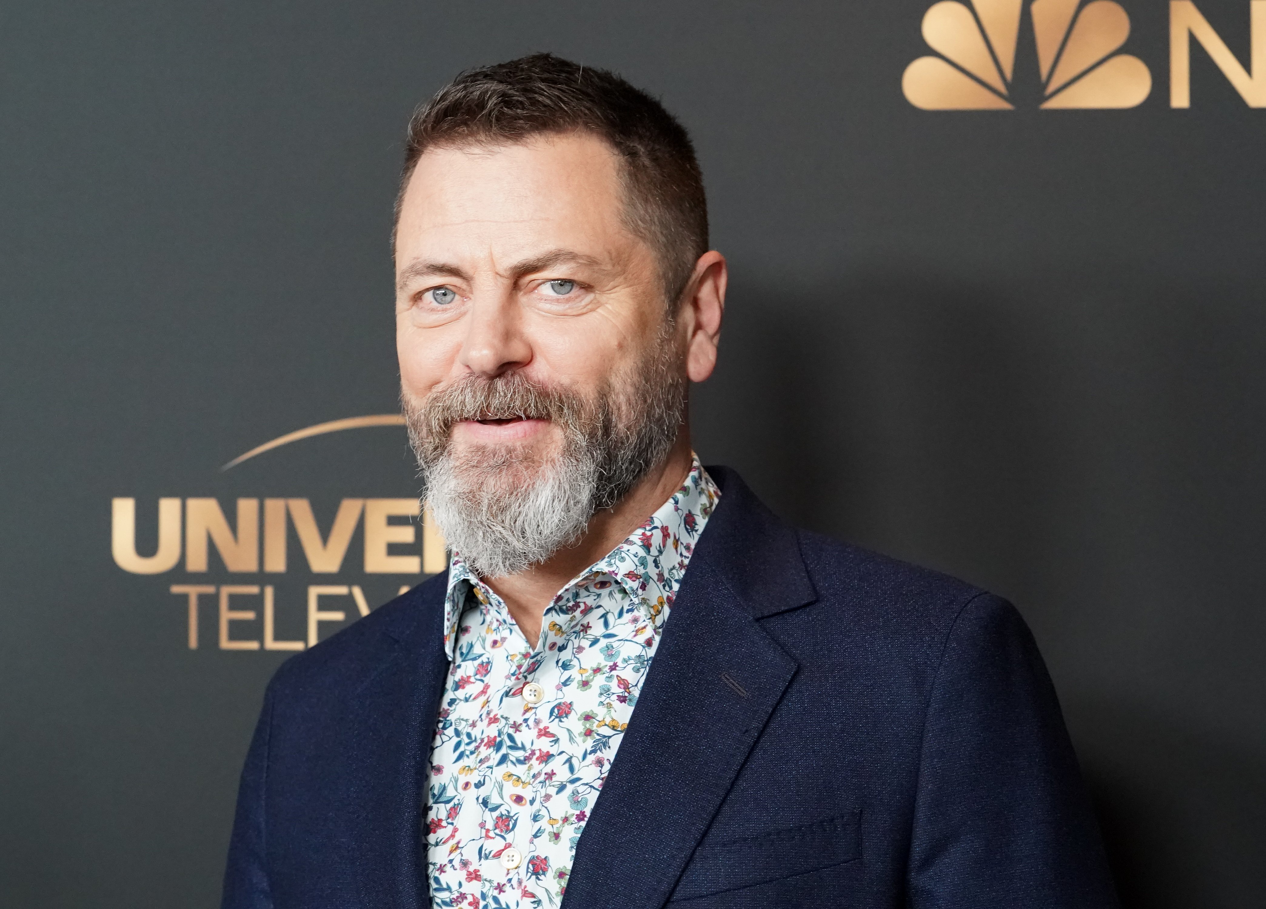 Nick Offerman attends the NBC and Universal Emmy nominee celebration at Tesse Restaurant on August 13, 2019, in West Hollywood, California. | Source: Getty Images