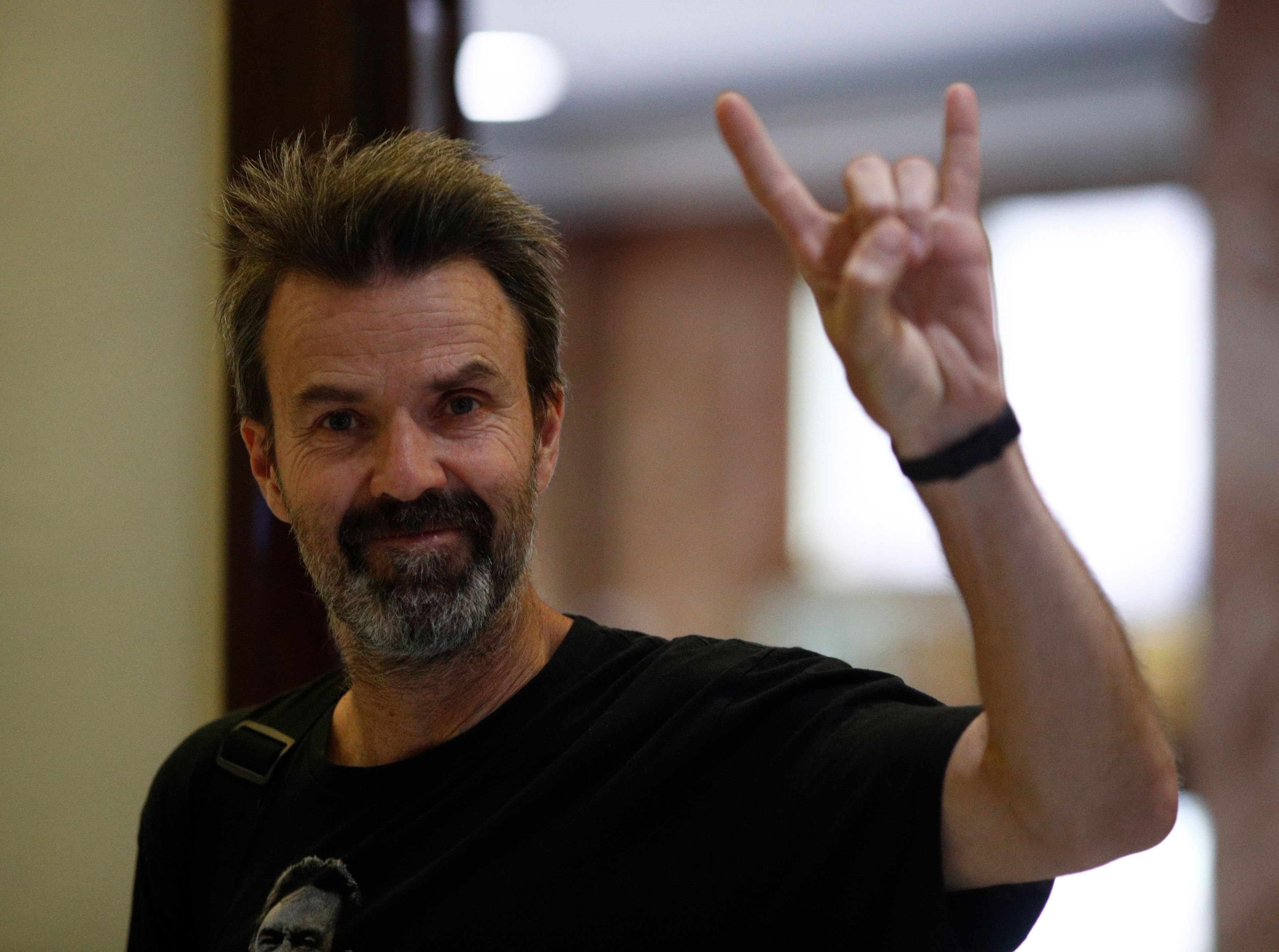 Pau Donés en la celebración de una Asamblea General Ordinaria de la SGAE el 24 de junio de 2019 en Madrid. | Foto: Getty Images