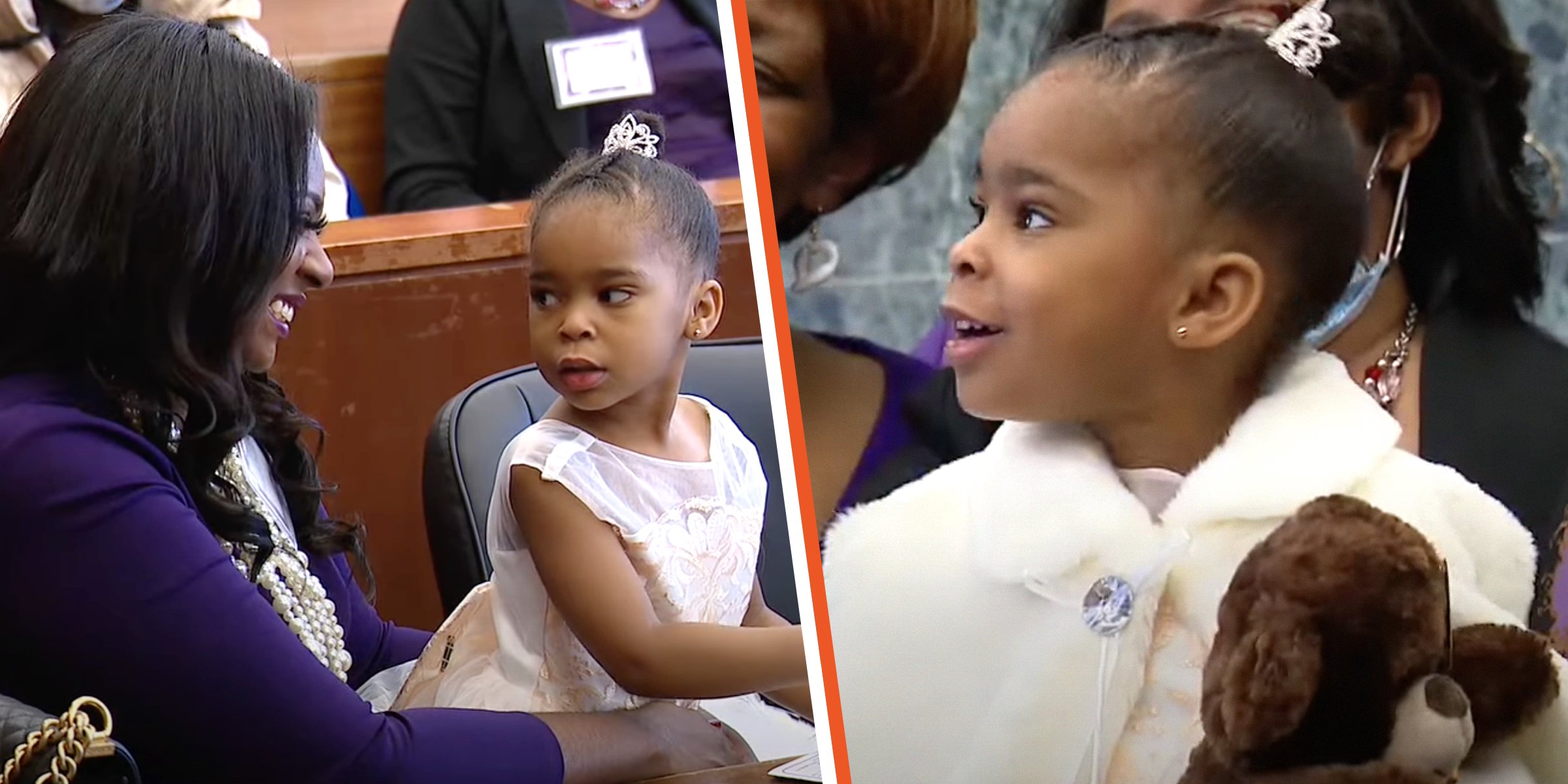 Monique Jackson y Kensington | Foto: youtube.com/FOX 2 Detroit
