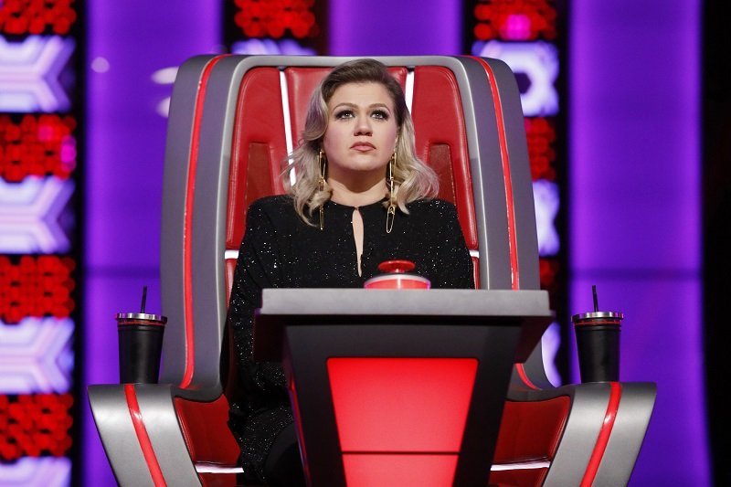 Kelly Clarkson in "The Voice" season 16 on October 24, 2018 | Photo: Getty Images